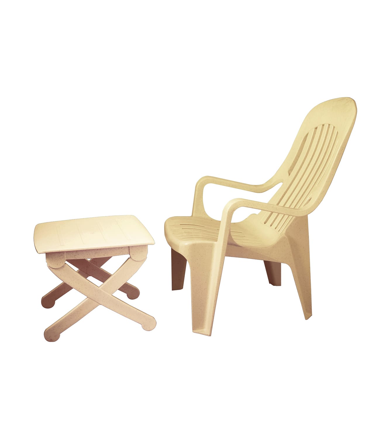 EZ Relax with Footrest Granite Beige