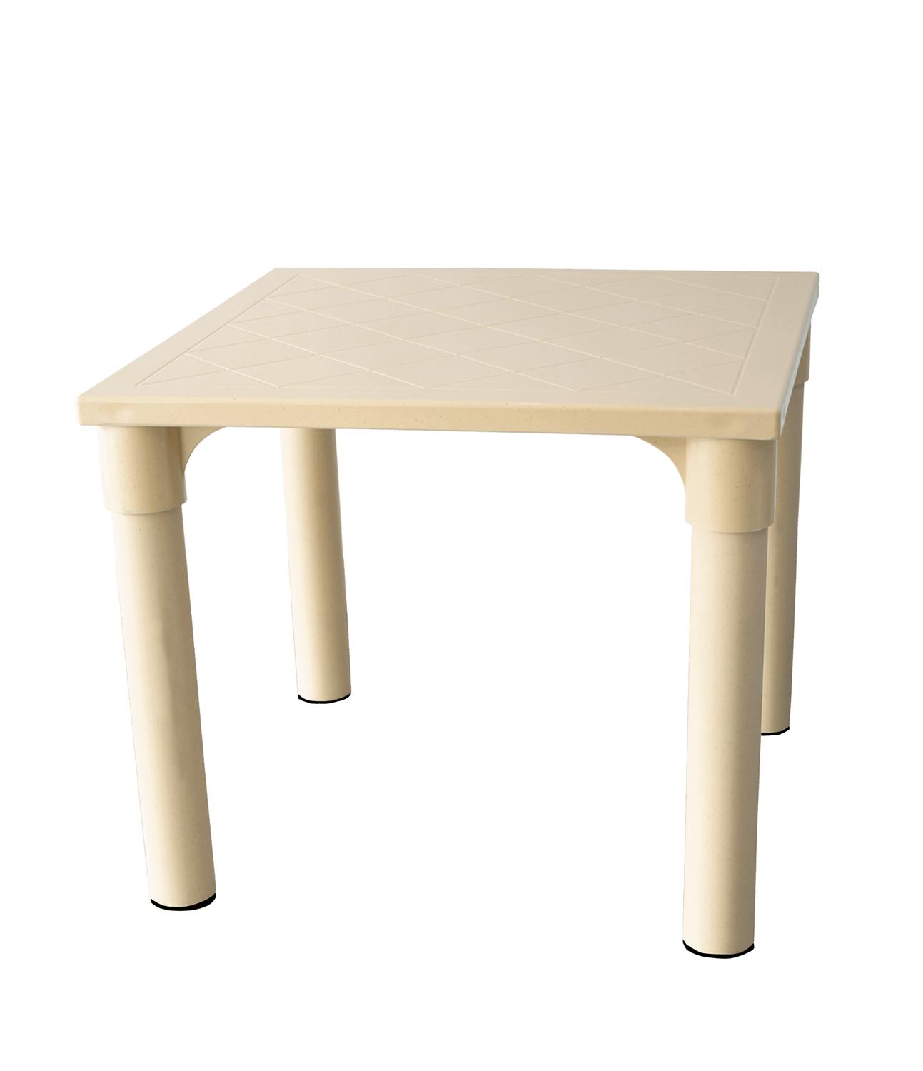 SQUARE-24 LOW TABLE-2-SEATER-(GRANITE-BEIGE)--FRONT