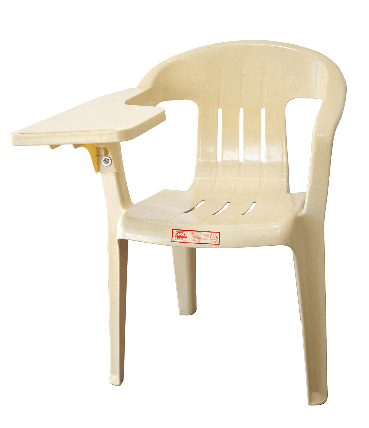 TOPAZ-STUDY-CHAIR-(GRANITE-BEIGE)--FRONT-WITHOUT-BOOKTRAY-with-sticker